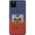 Haiti Flag Dark Wood Google Pixel 4a 5G Skin